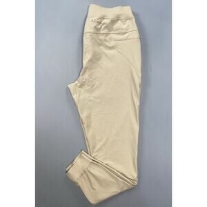 Birddogs Pull On Elastic Waist/Cuff Tech Jogger Pants. Beige, Men's L. EUC!
